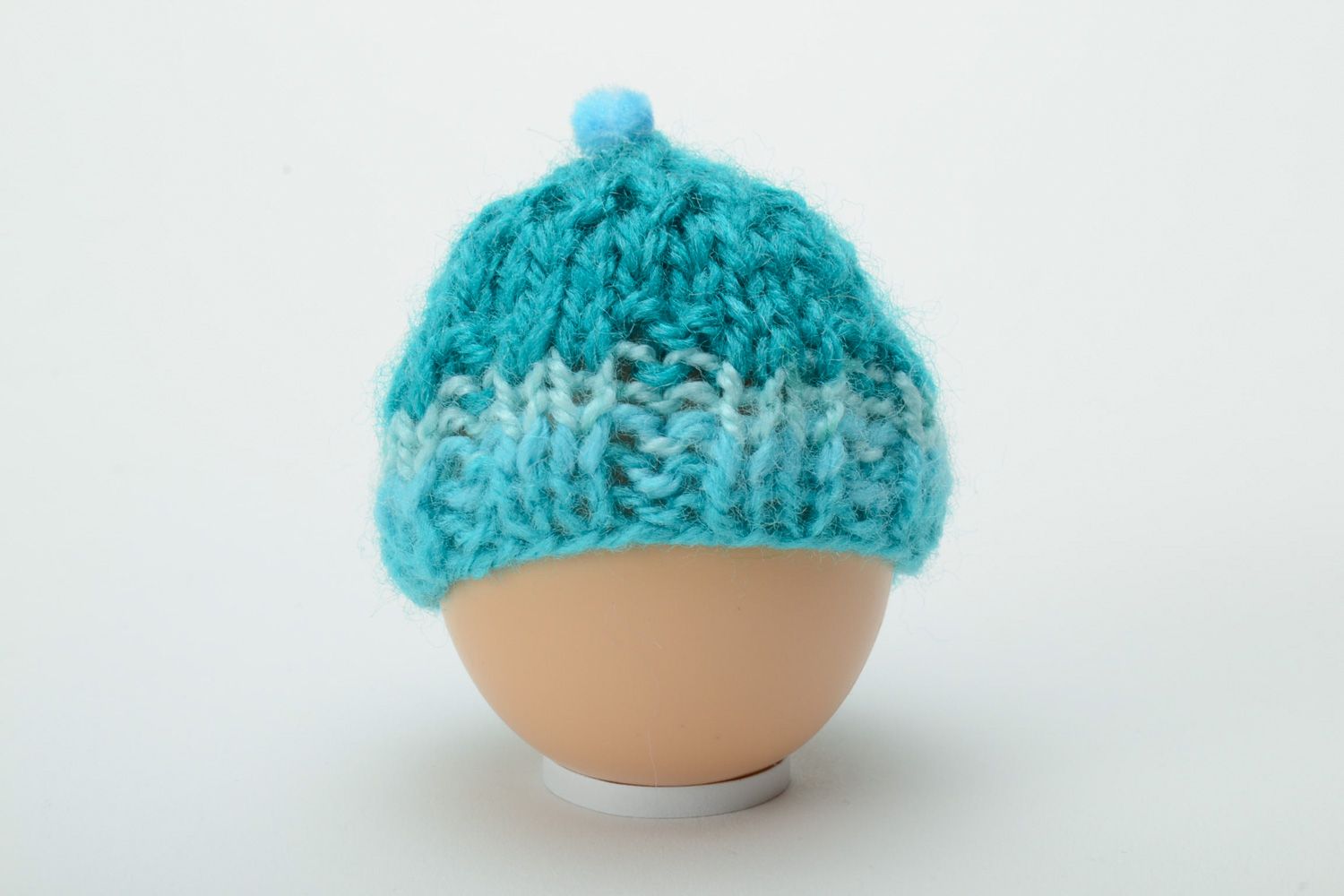 Handmade crochet egg cozy for Easter decor photo 2