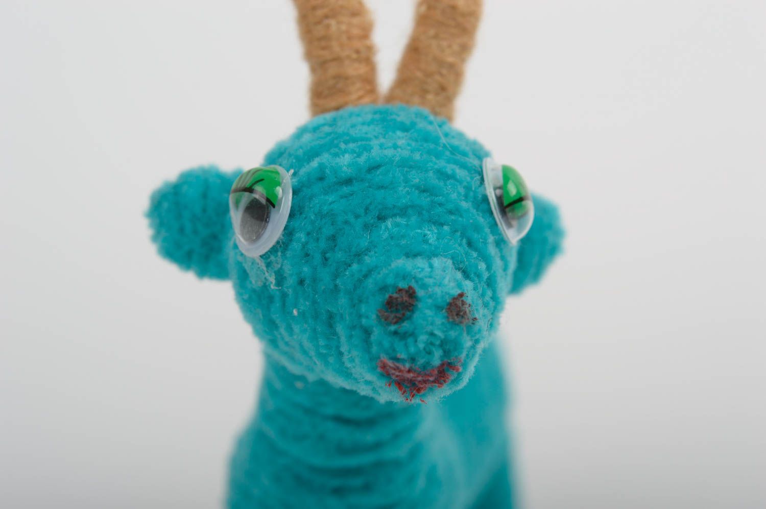 Kleinkinder Spielzeuge Geschenk für Kinder Haus Deko weiche Kuscheltiere Ziege foto 3