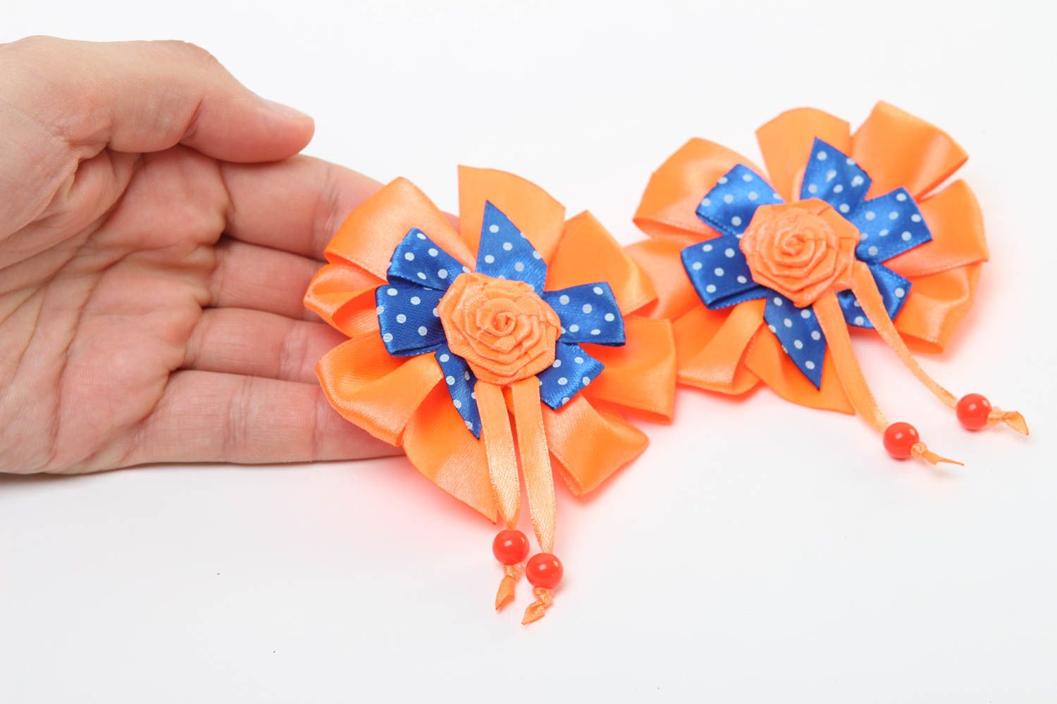 Handmade hair clip unusual hair clip flower hair accessories gift ideas photo 5