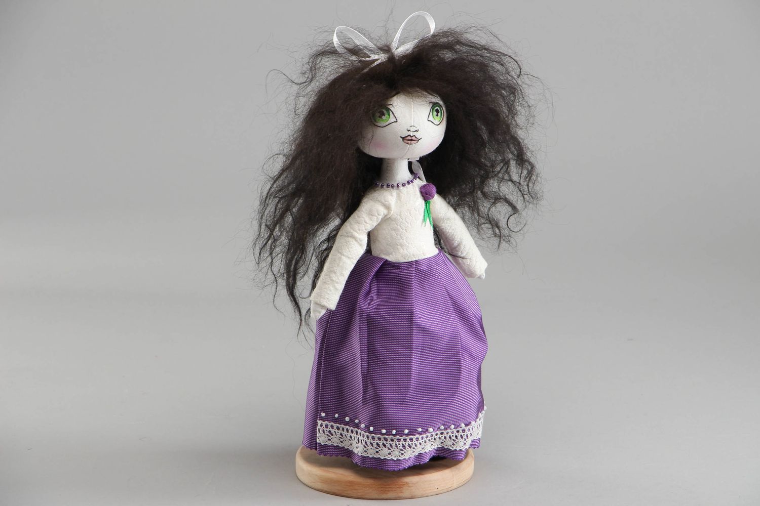 Fabric doll Daughter of Witch photo 1