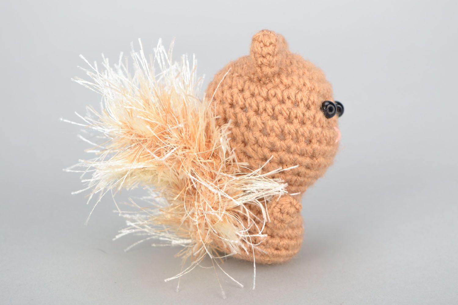 Crochet soft toy Squirrel photo 3