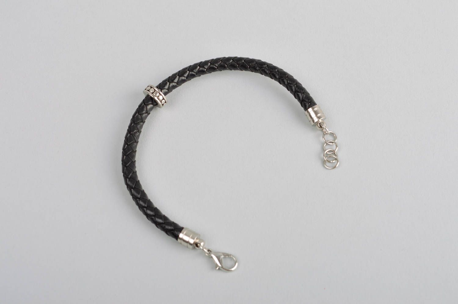 Handmade bracelet unusual bracelet for women leather bracelet designer jewelry photo 5