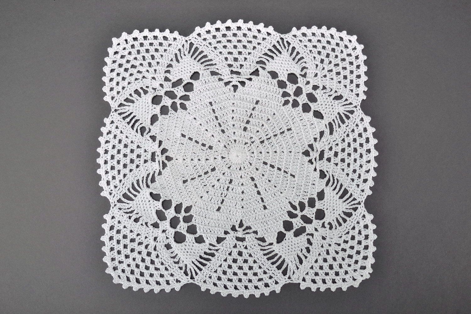 Crochet napkin Crazy vizerunok photo 1