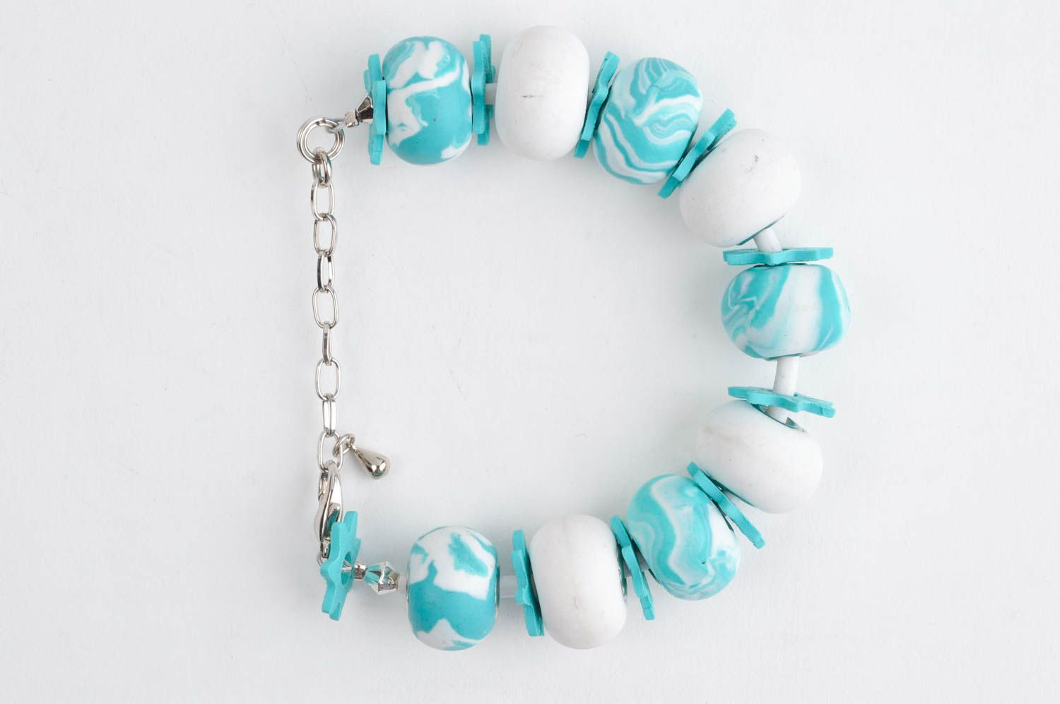 Stylish handmade plastic bracelet accessories for girls wrist bracelet photo 3