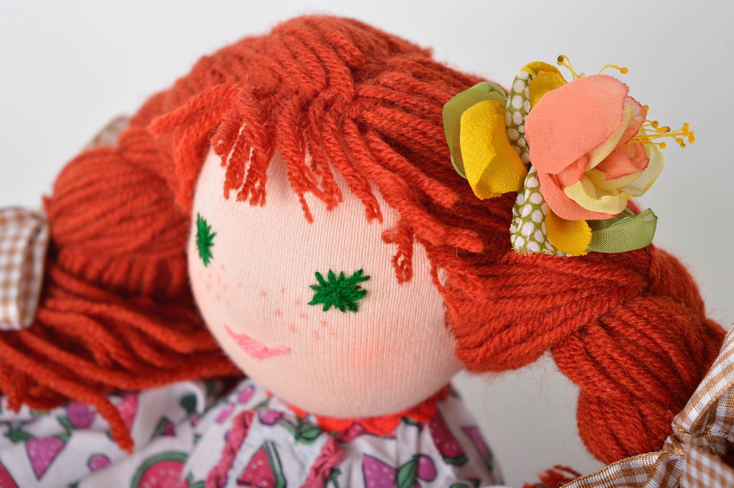 Handgemachte Designer Puppe schöne Dekoration Geschenk für Freundin Haus Deko  foto 4