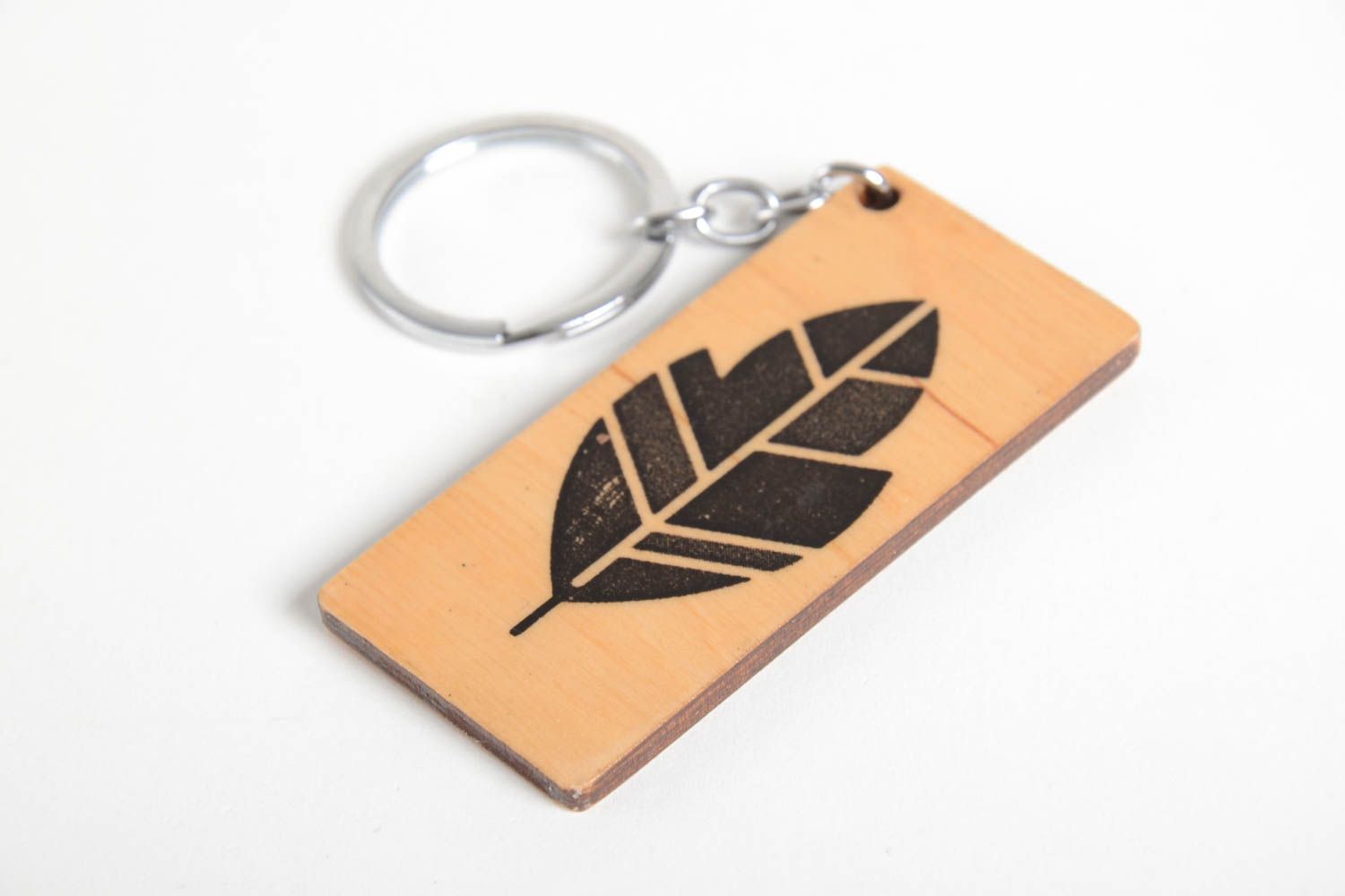 Handmade accessories wooden key ring designer keychain wooden gifts cool gifts photo 3