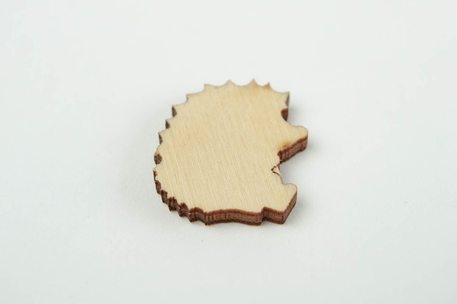 Handgemachte Holzrohling zum Bemalen Miniatur Figur kleiner Igel Holz Figur foto 4
