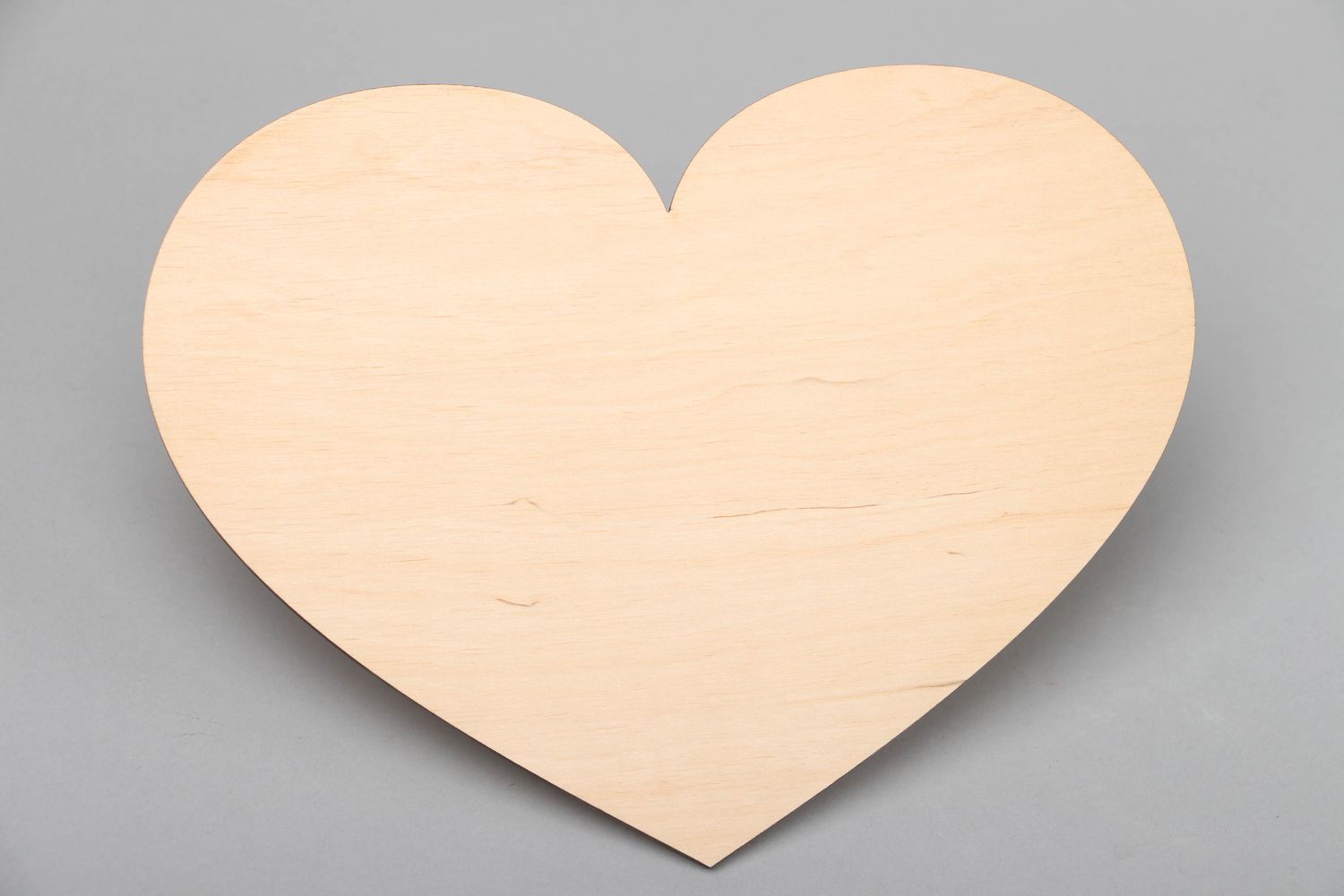 Plywood blank heart photo 1