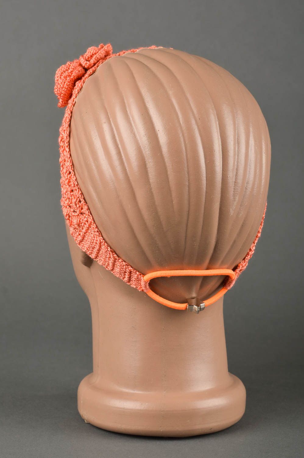 Яркая повязка на голову ручная работа повязка для девочки модная детская повязка фото 3