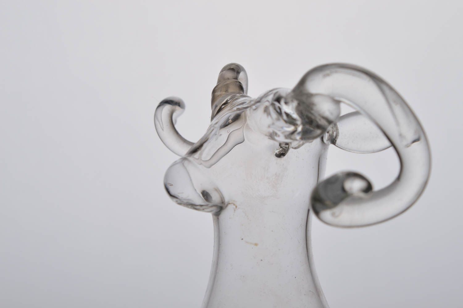 Figura de vidrio hecha a mano decoración de hogar regalo original para el hogar foto 3