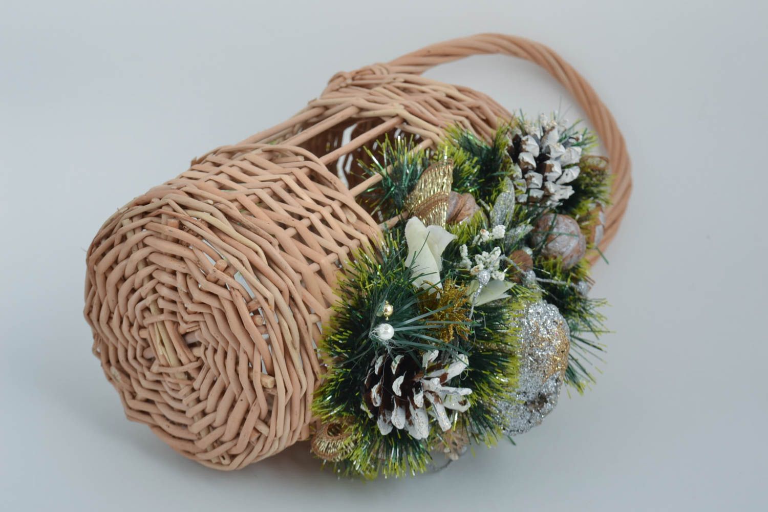 Beautiful handmade basket woven basket Easter basket ideas Easter decoration photo 3
