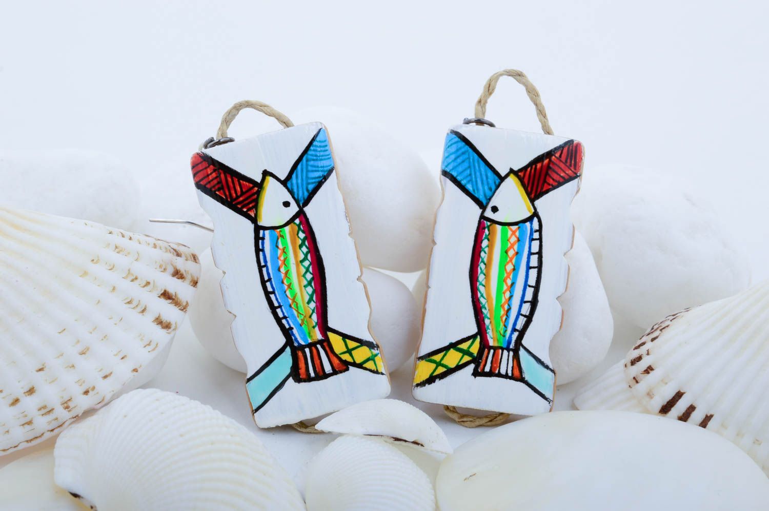 Elite handmade wooden earrings fashion trends contemporary jewelry designs photo 1