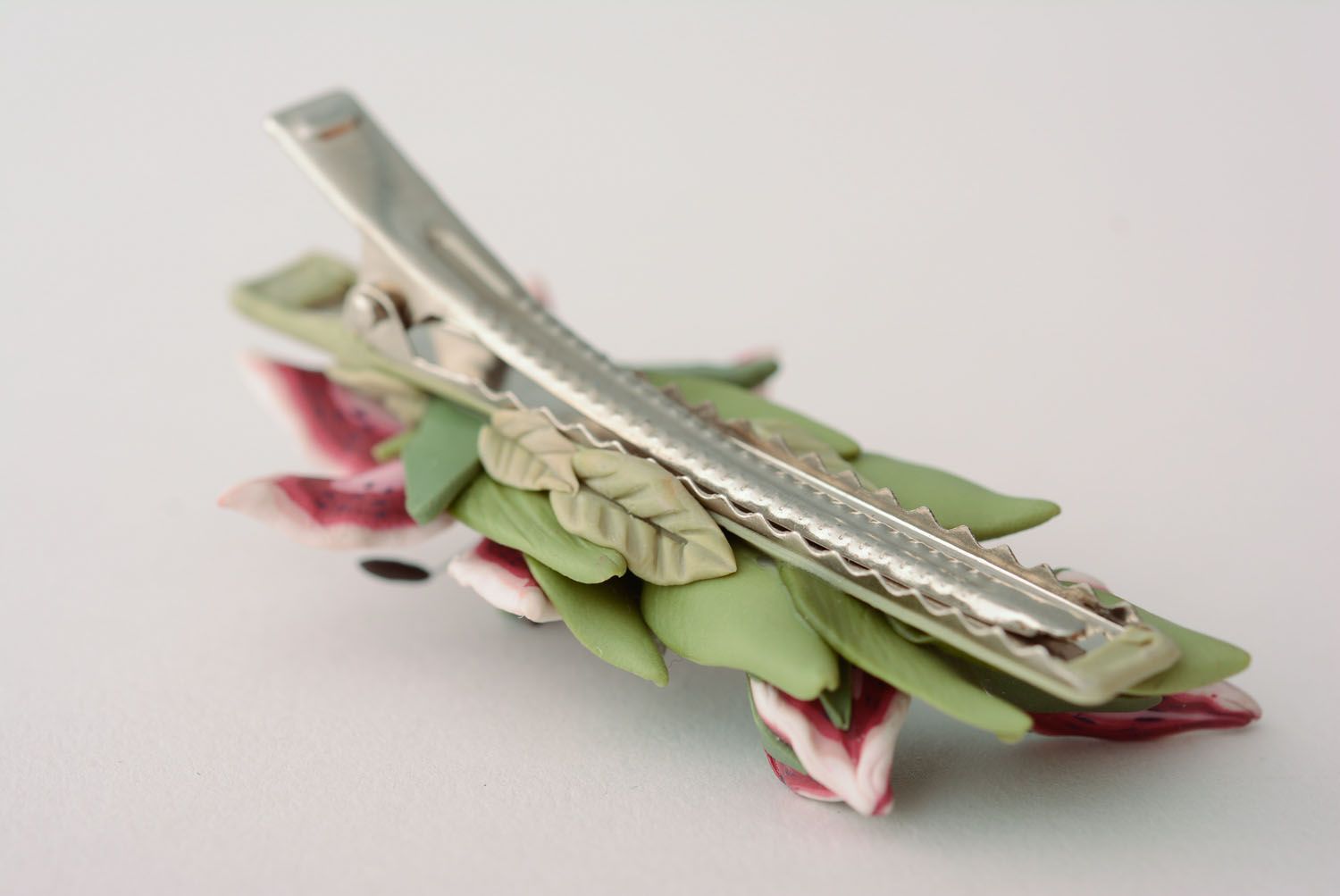 Hair clip in the shape of lily photo 5