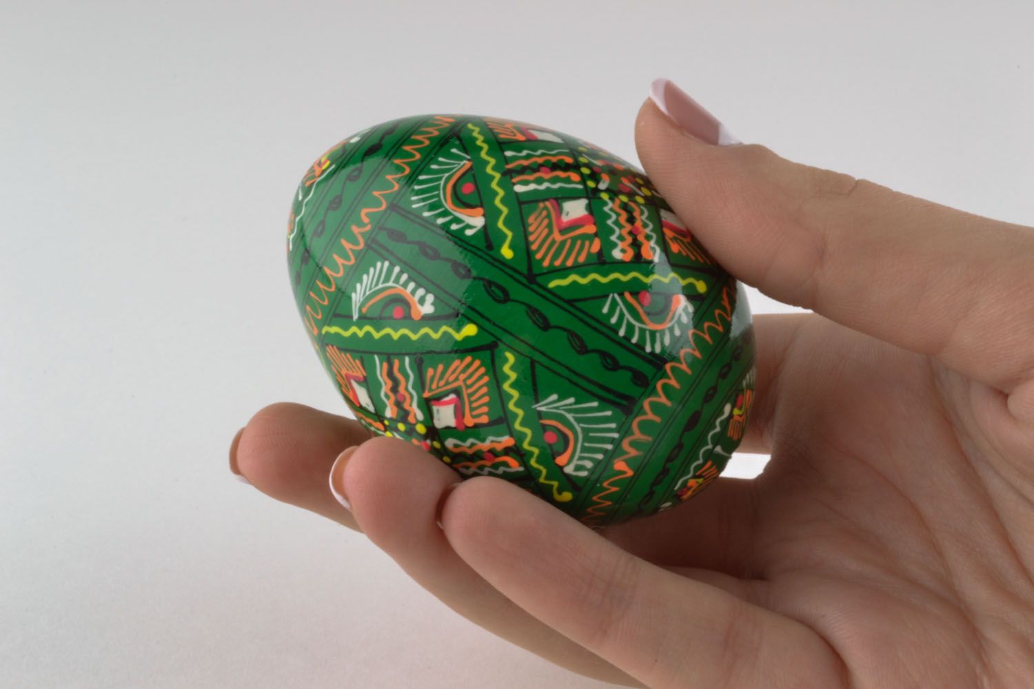 Huevo de Pascua artesanal foto 2