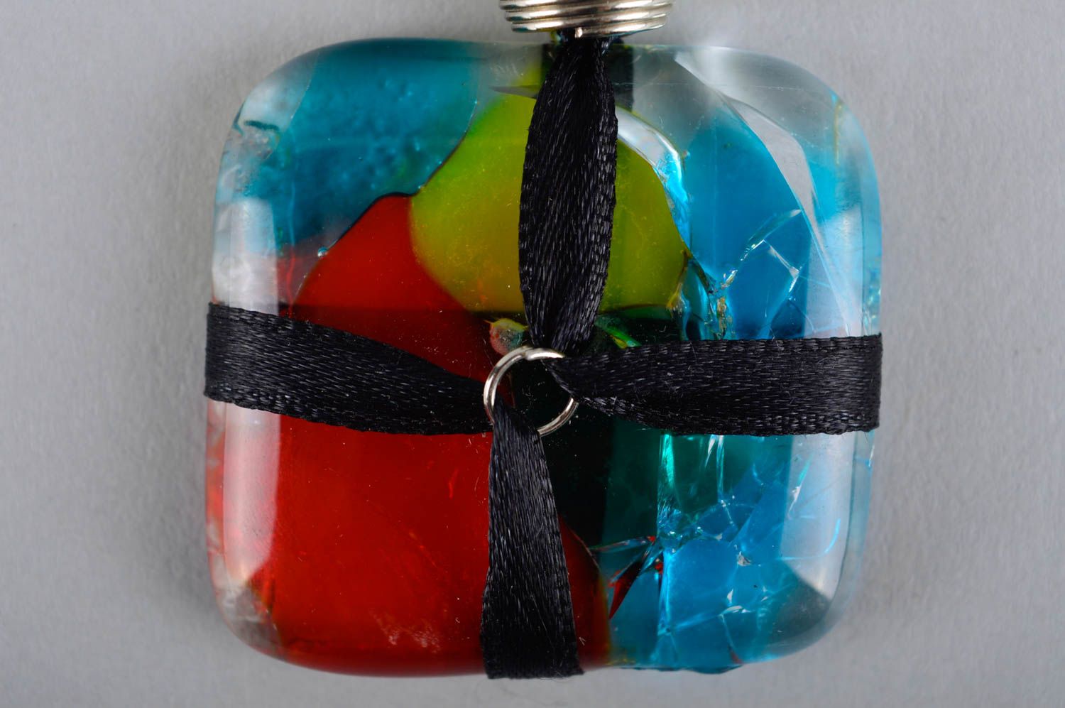 Handmade beautiful cute pendant stylish glass pendant elegant jewelry photo 3