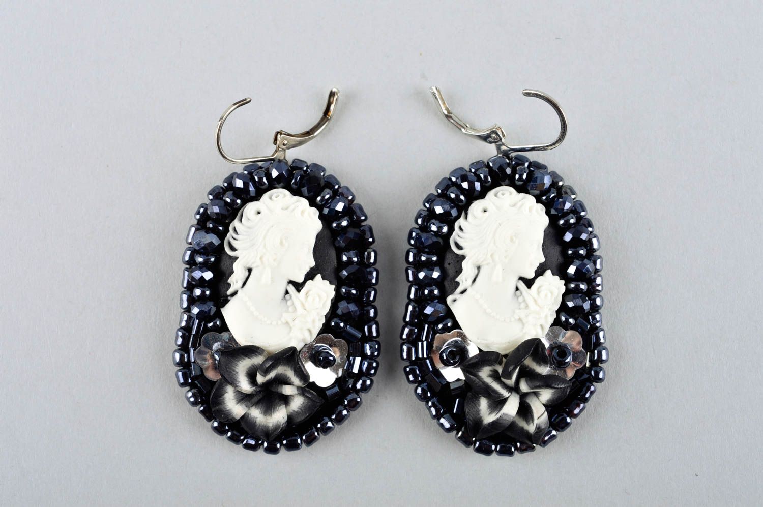 Handmade earrings ladies earrings fashion jewelry designer accessories photo 1