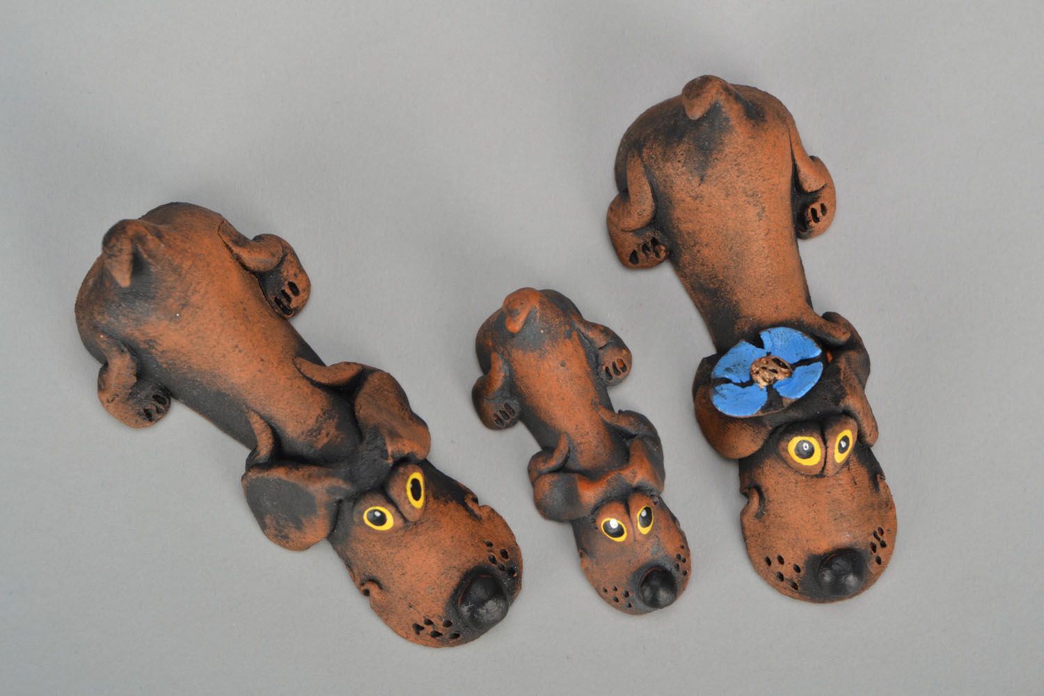 Set of clay figurines Biegels photo 3