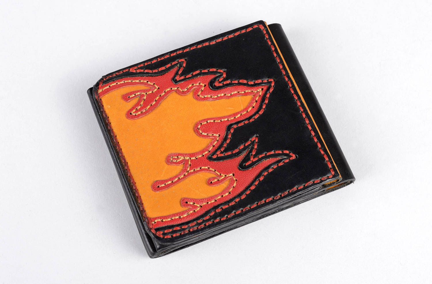 Handmade wallet designer purse for men leather wallet for women gift ideas photo 1