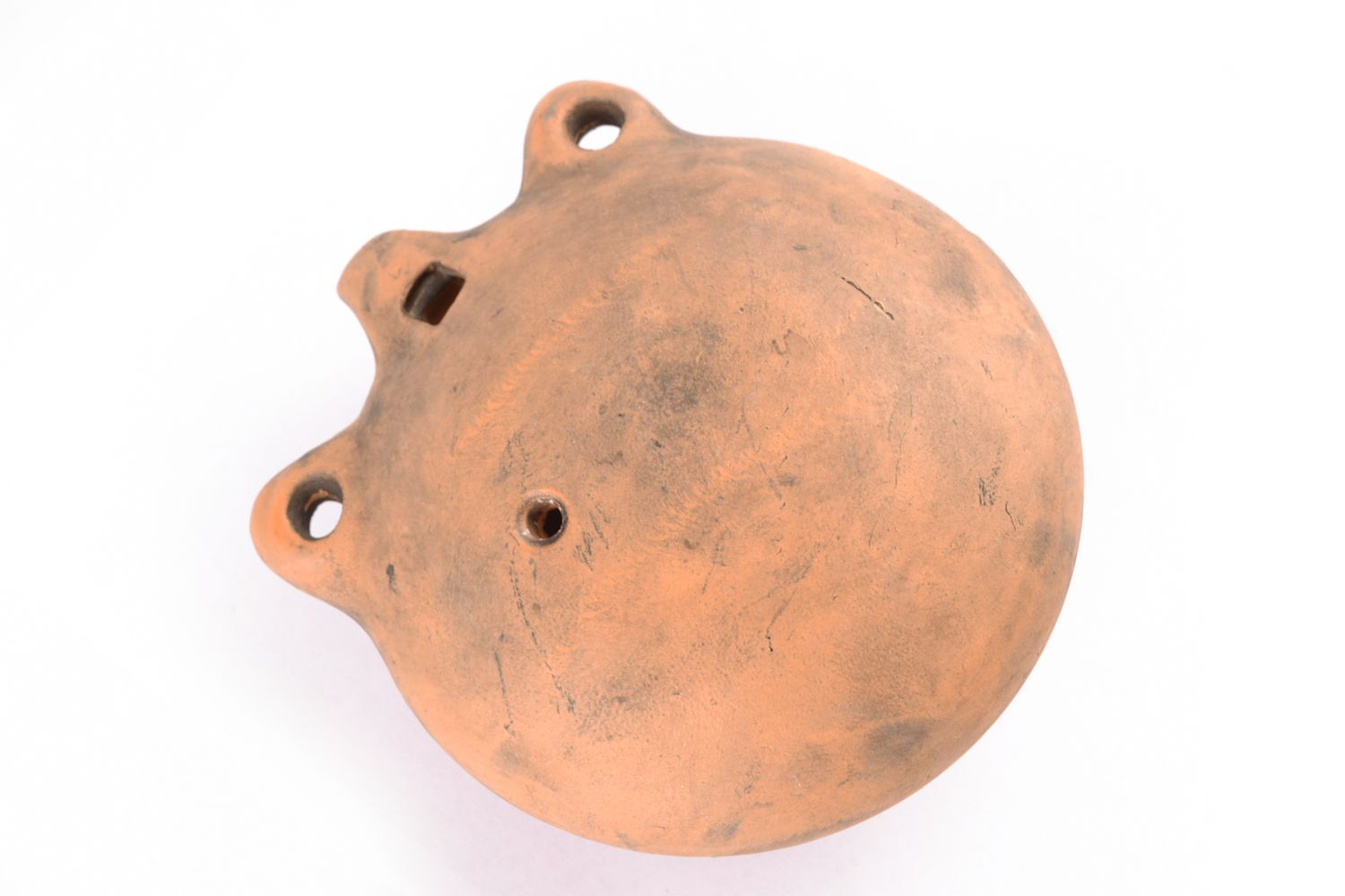 Handmade ceramic penny whistle photo 4