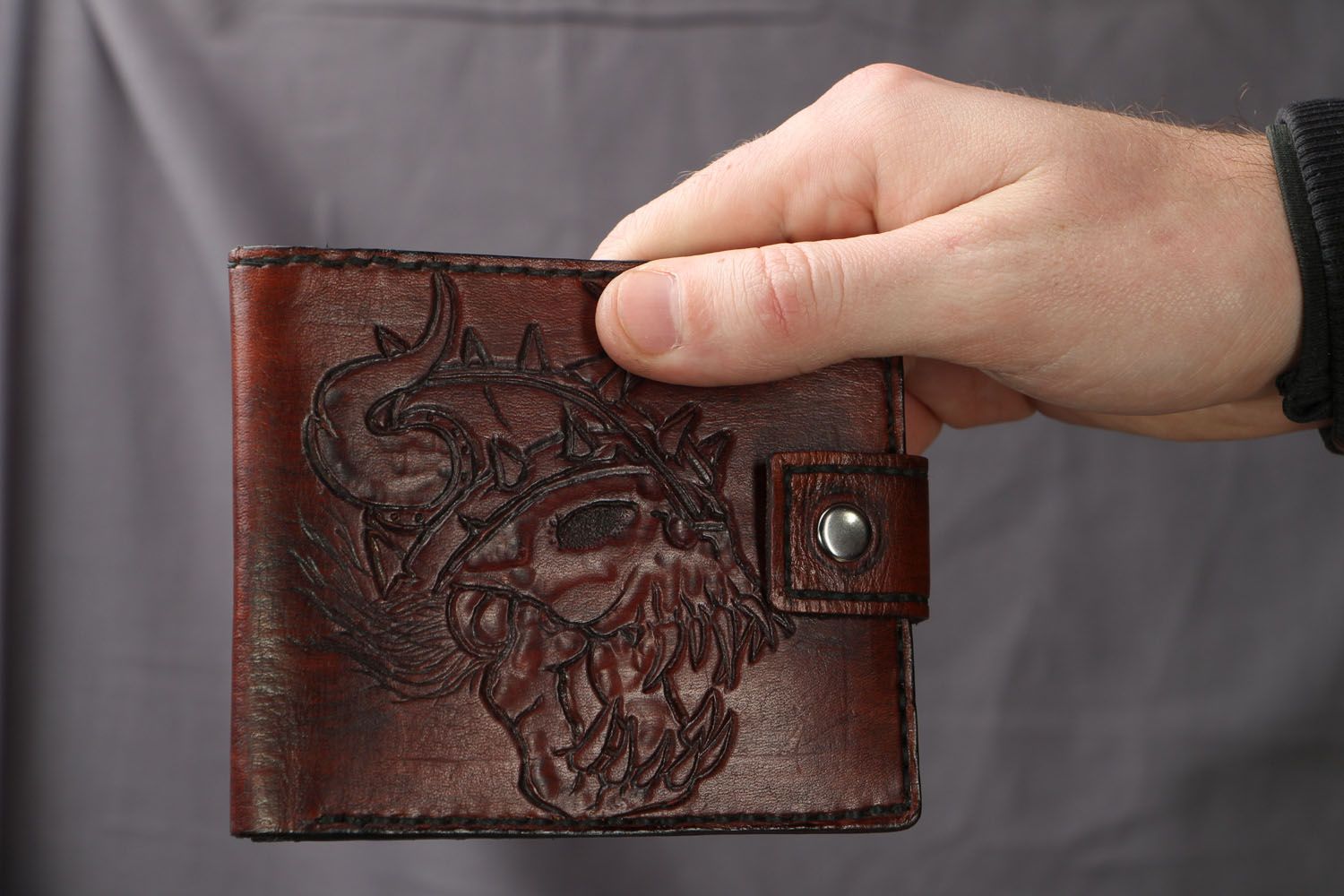 Genuine leather wallet photo 4