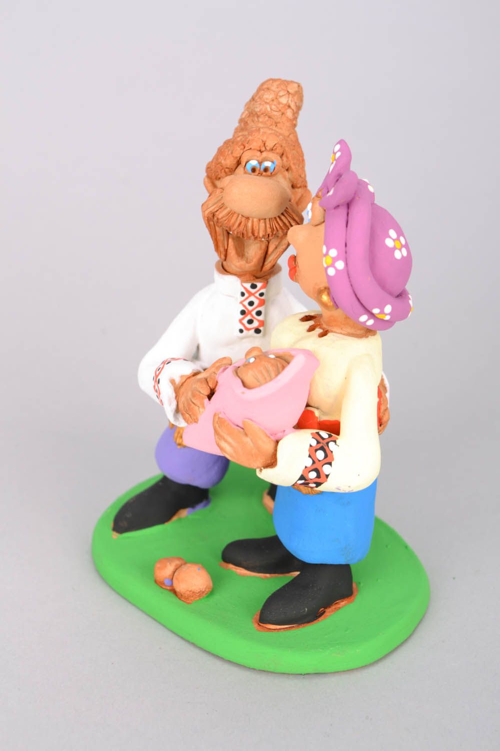 Ceramic statuette for present Young Family photo 3
