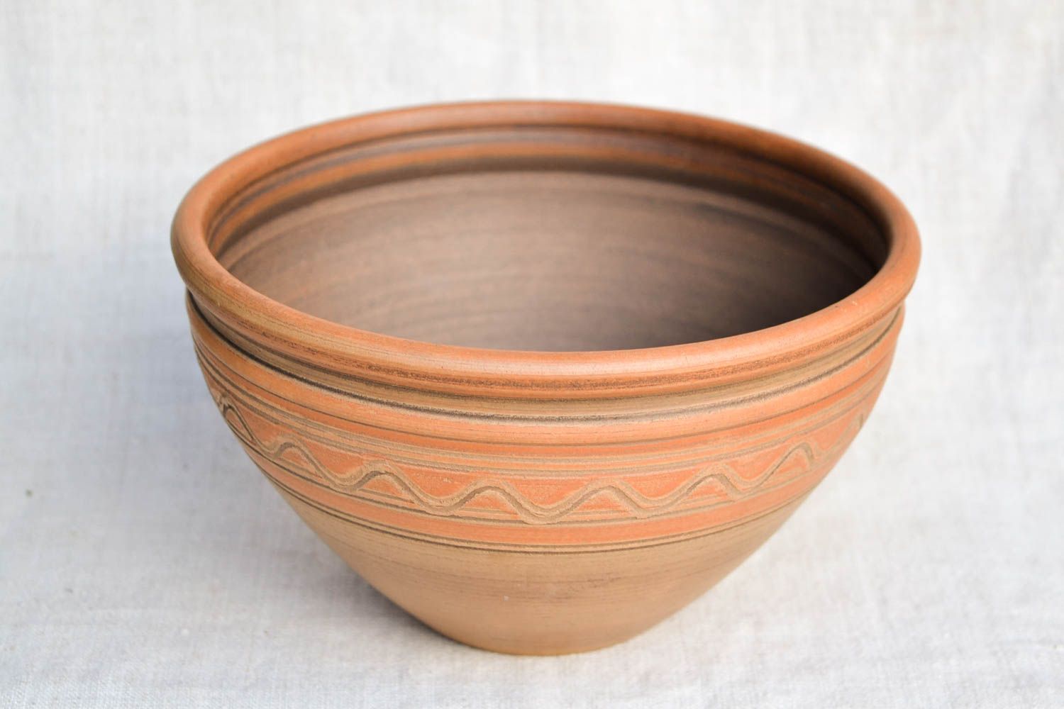 Ceramic kitchenware unusual deep pot beautiful designer home accessory photo 4