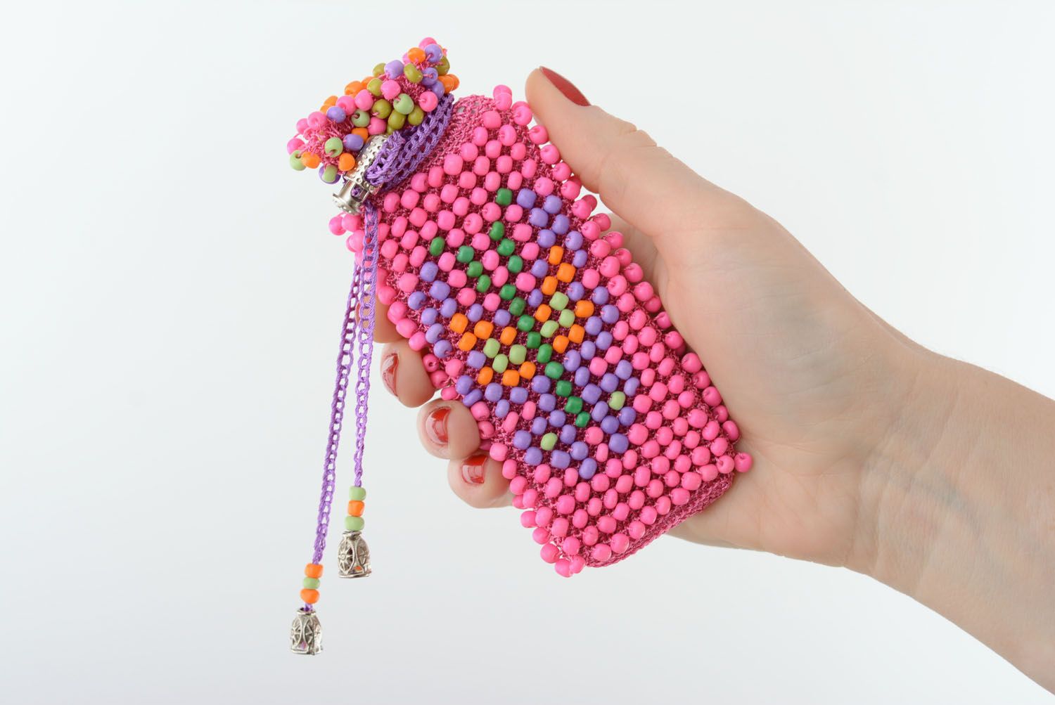 Beaded phone case Butterfly photo 5
