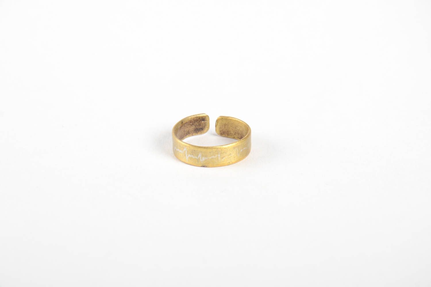 Kupfer Ring handgeschaffen Frauen Ring stilvoll Designer Schmuck schön foto 5