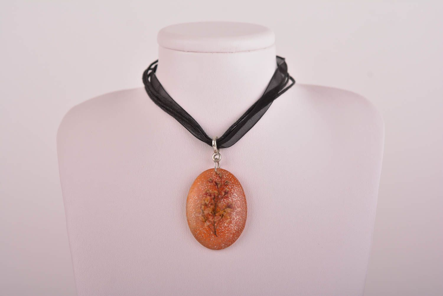 Handmade pendant epoxy pendant for women gift ideas designer accessory photo 3