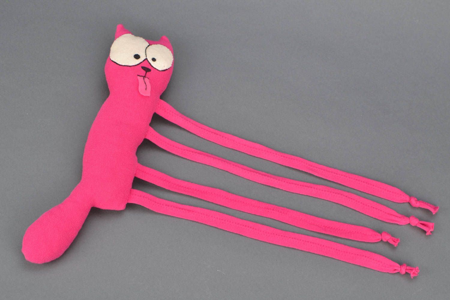 Soft toy curtain tie back Cat photo 3