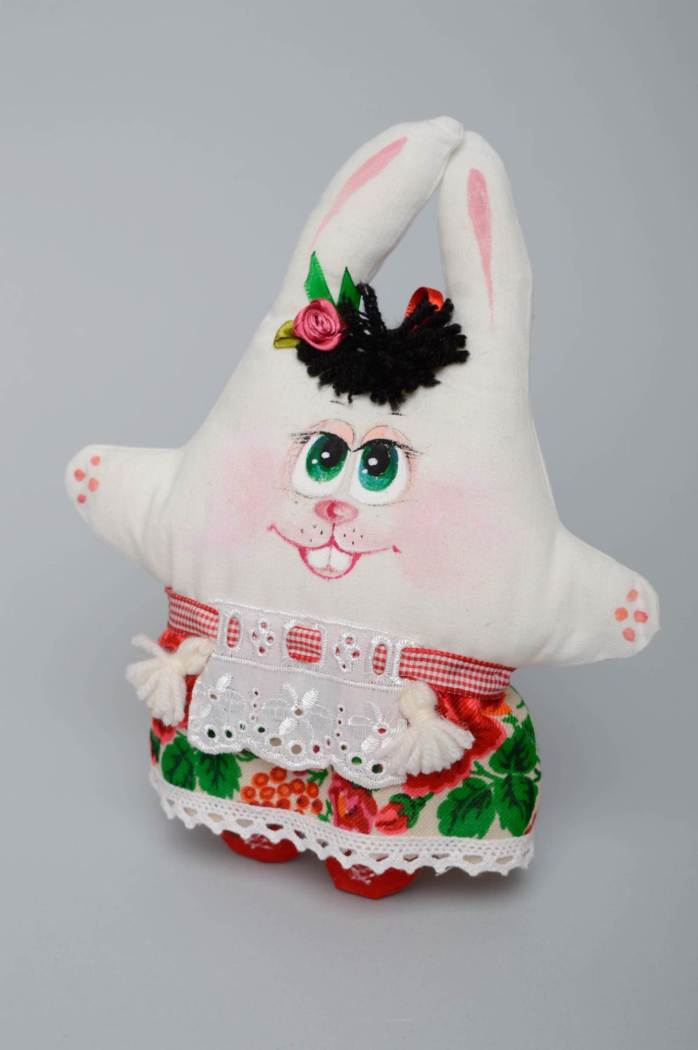 Soft cotton toy for child Rabbit photo 1