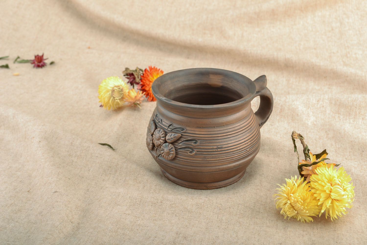 Tasse à thé en céramique faite main photo 5