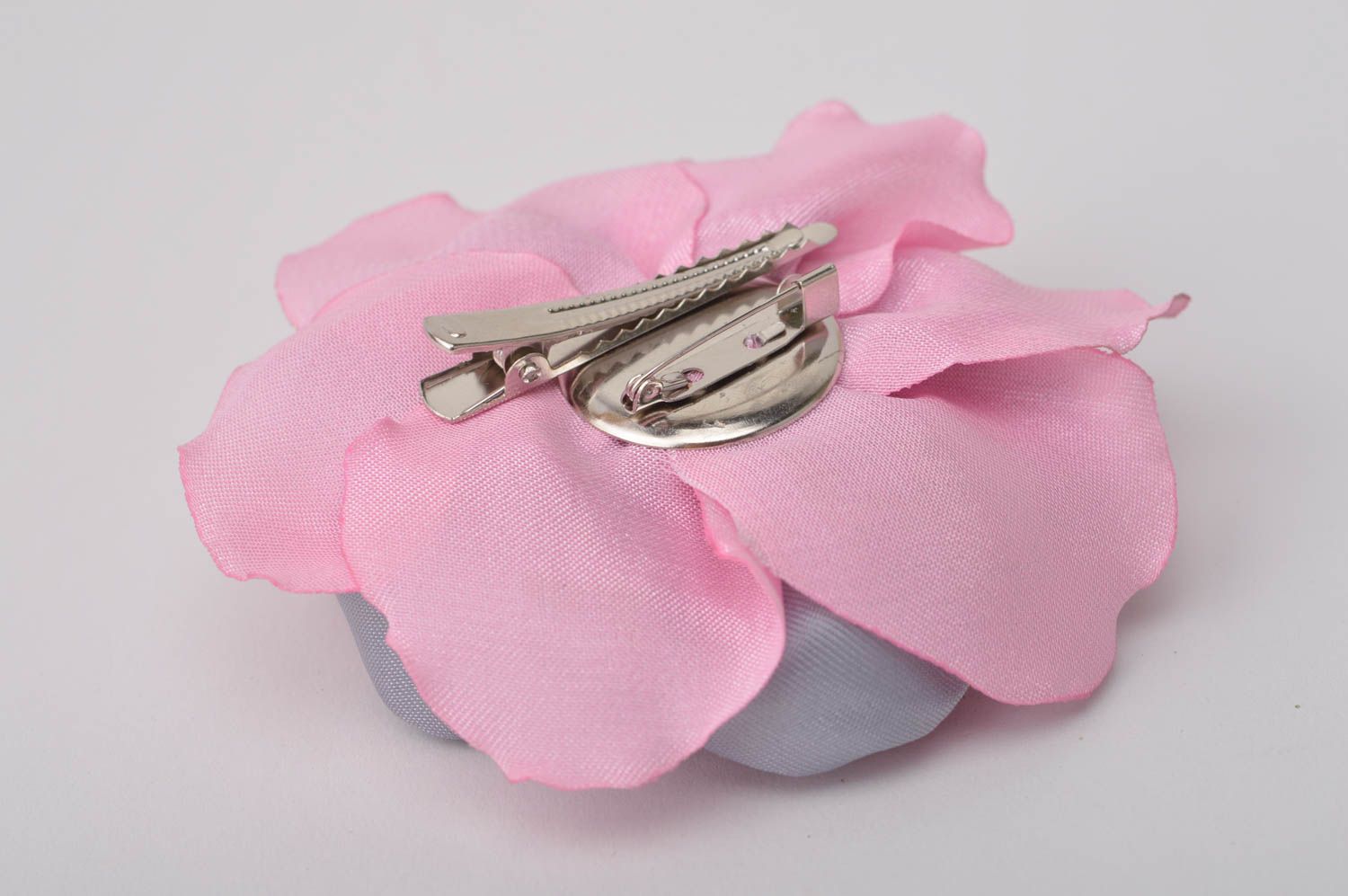 Flower hair clips handmade jewellery brooch jewelry designer accessories photo 5