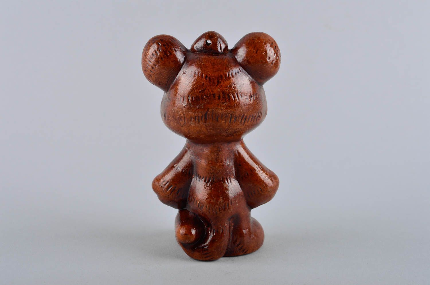 Figurita de cerámica artesanal elemento decorativo regalo original Osito foto 4