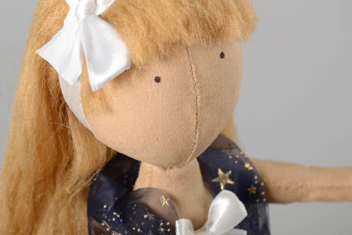 Handmade kleine Puppe Haus Dekoration Stoff Puppe Geschenkidee für Freundin  foto 3