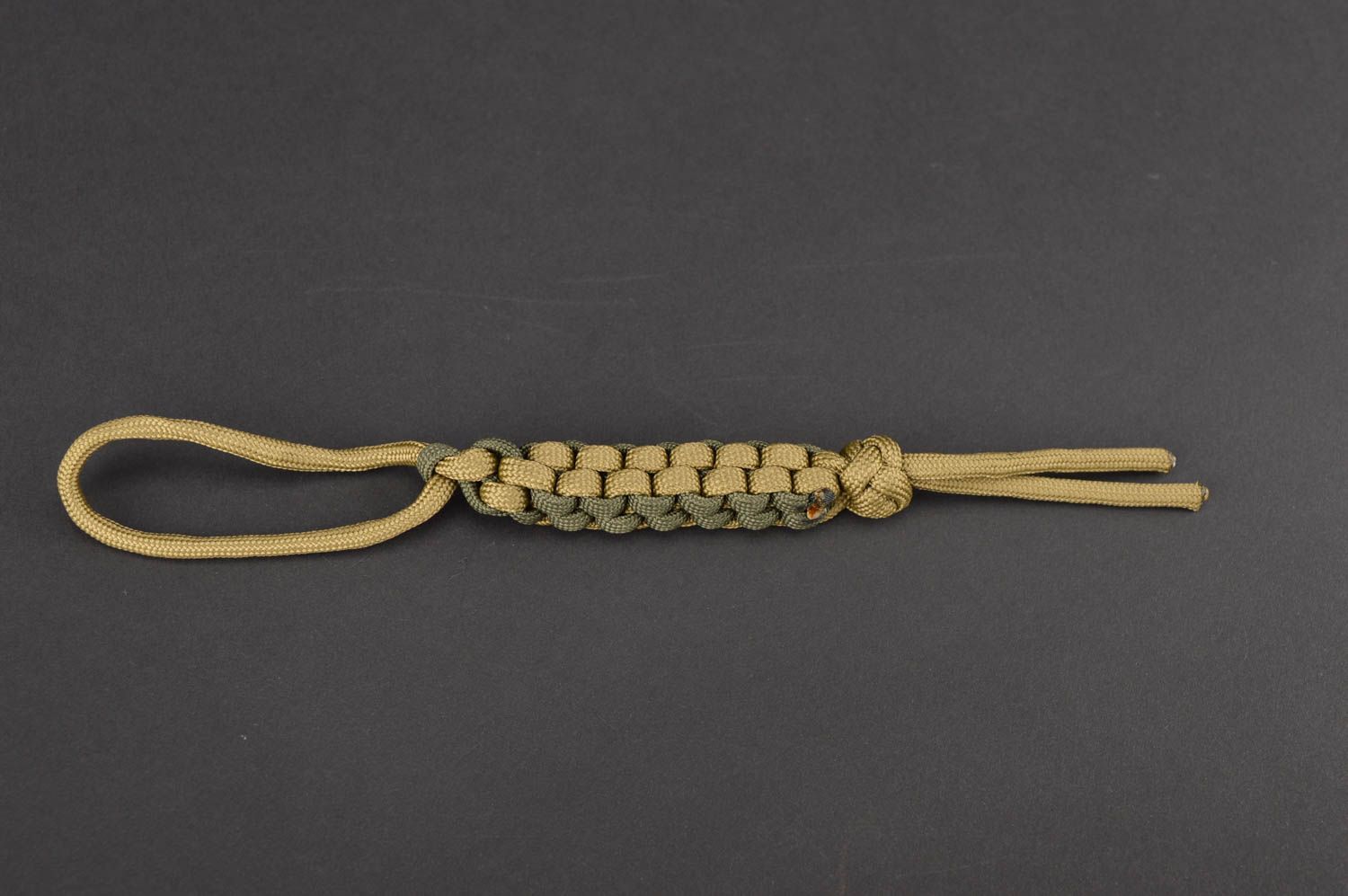 Handmade trinket textile trinket parachute chord bijouterie present for men photo 5