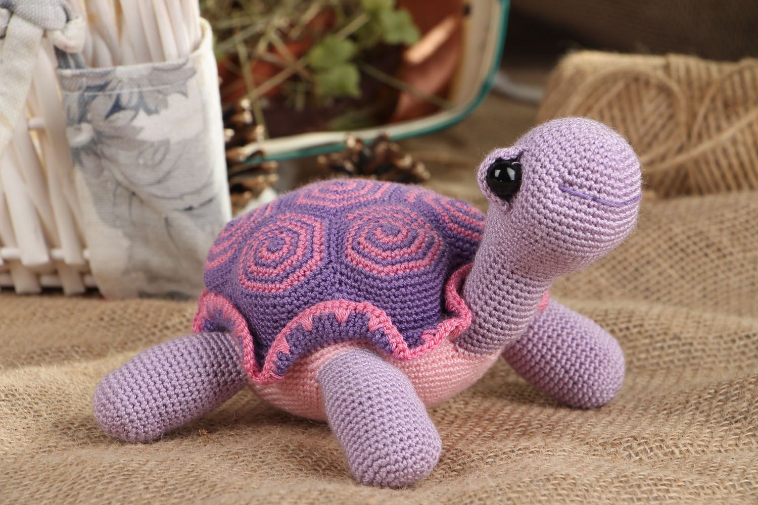 Crocheted toy Turtle photo 5