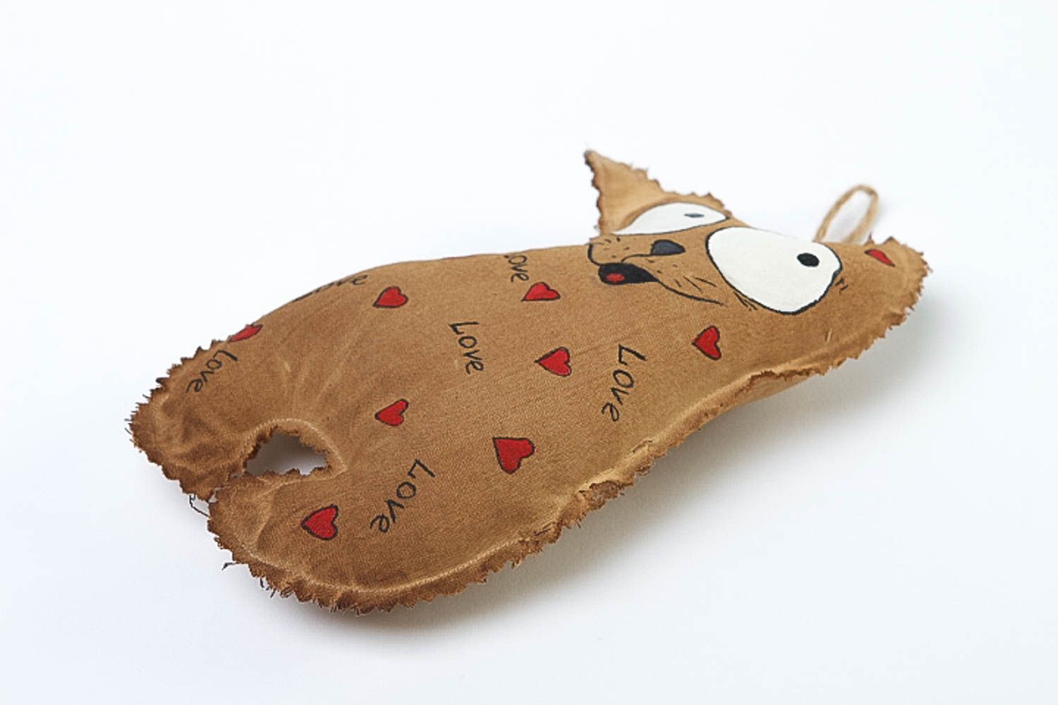 Katze Stofftier handmade Wohnzimmer Deko moderner Dekoartikel aromatisiert  foto 2