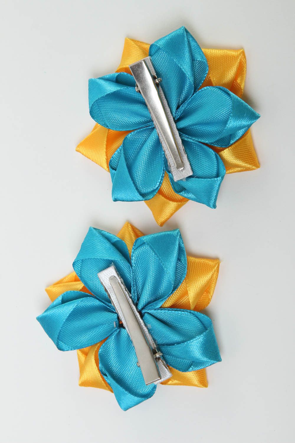 Handmade hair clip designer accessory gift ideas flower hair accessory 2 items photo 4