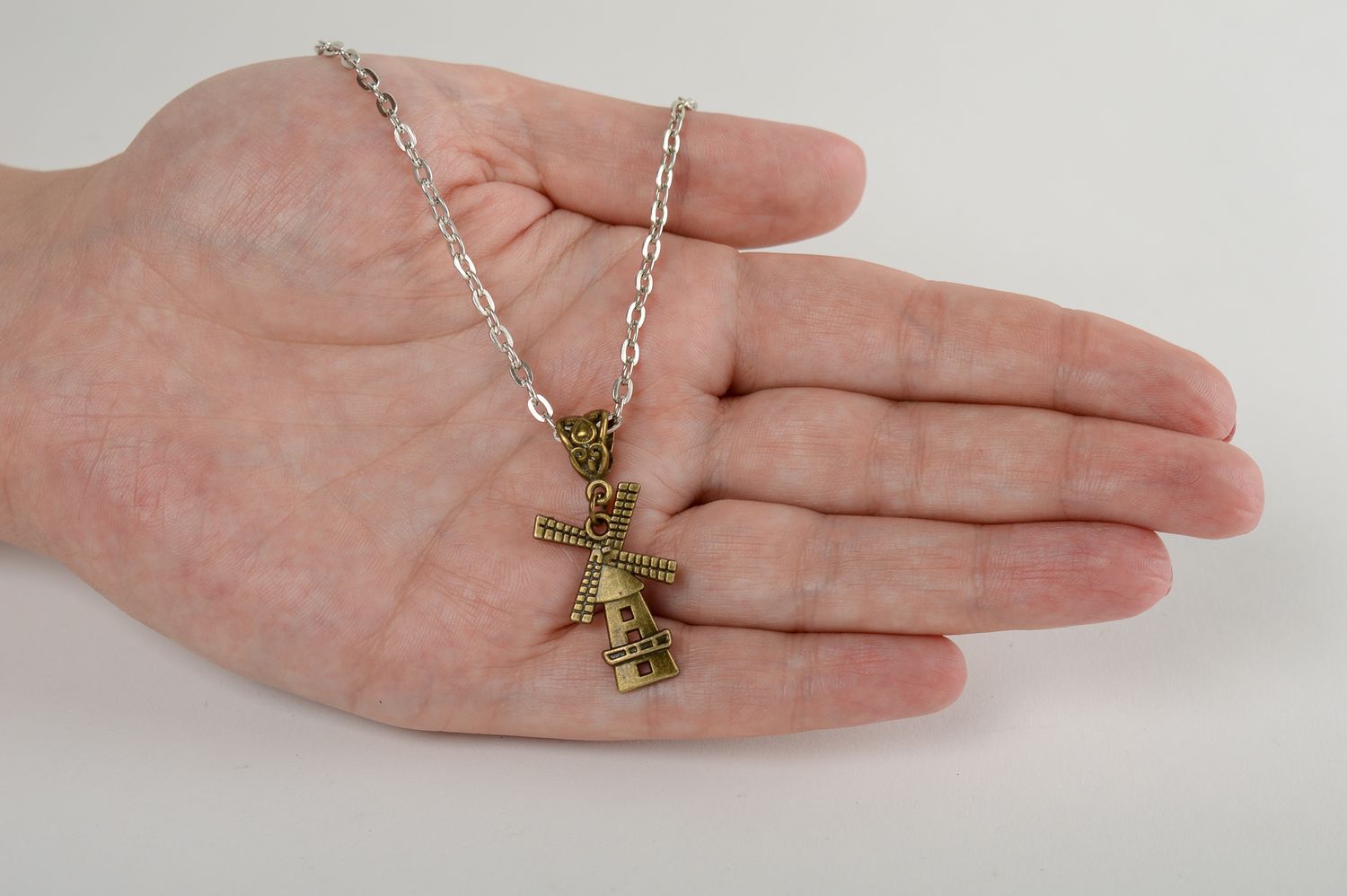 Metal pendant handmade metal jewelry metal accessories stylish pendant for girls photo 5