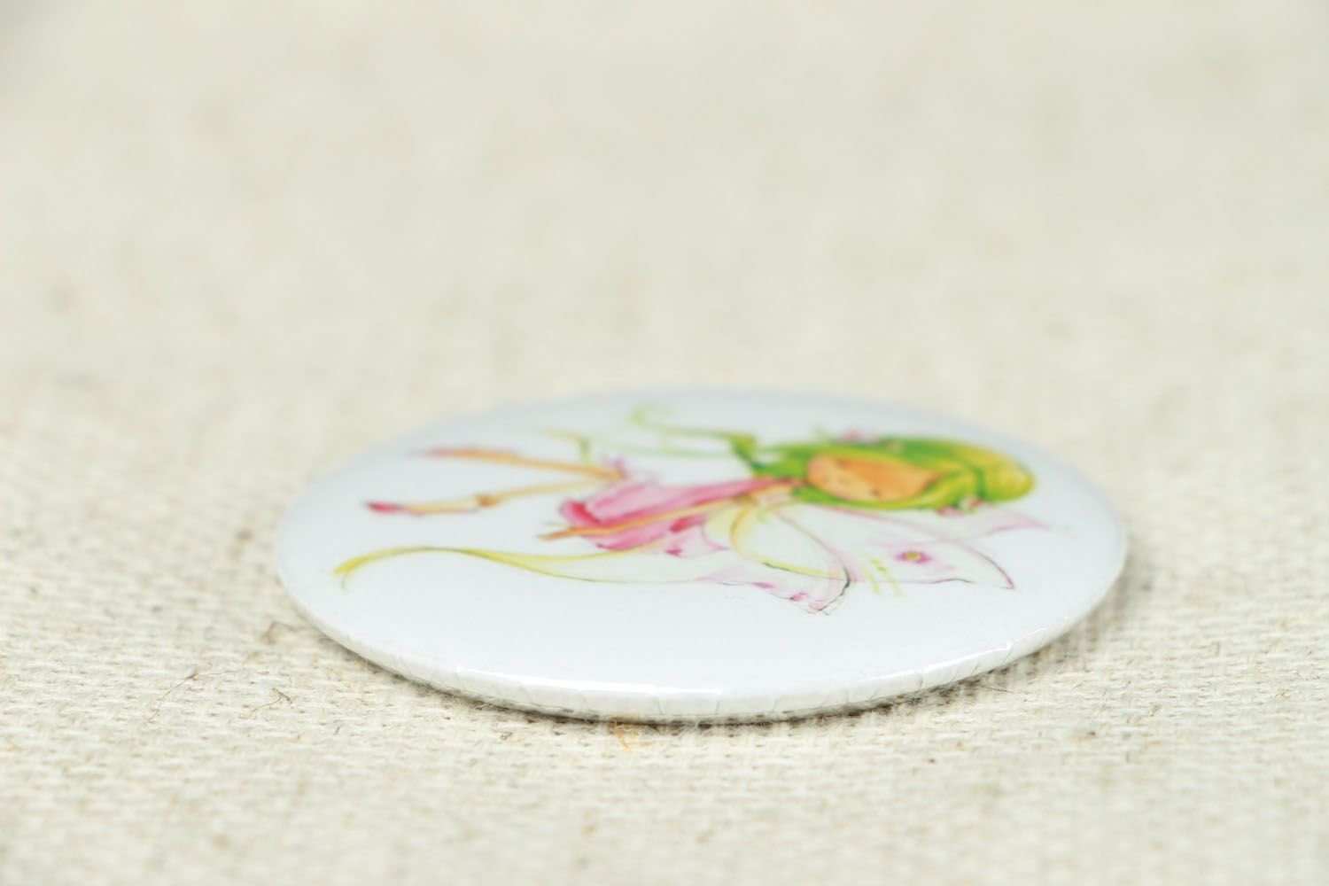 Pocket mirror with the image of fairy photo 2