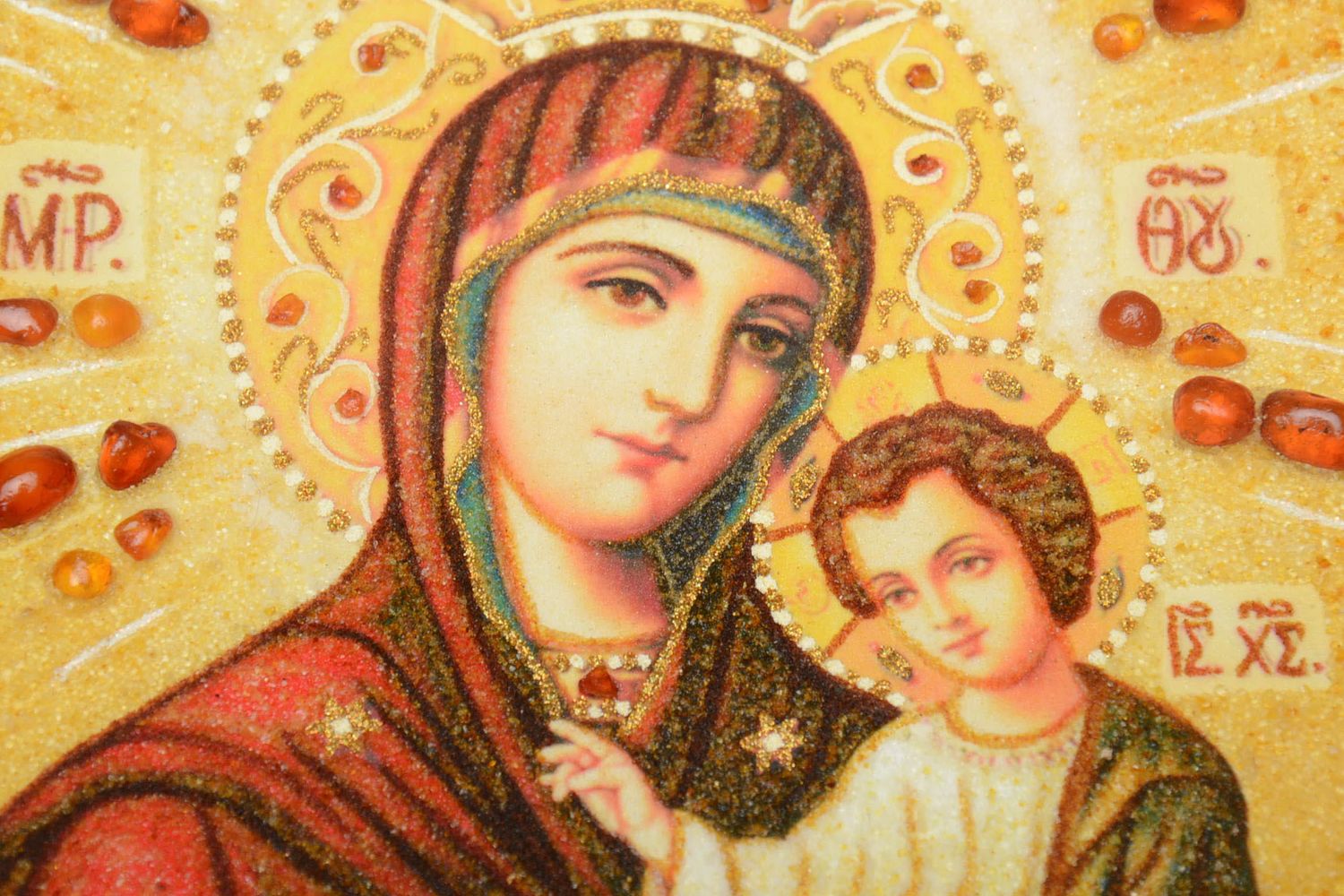 Православная икона Иверской Божьей Матери фото 4