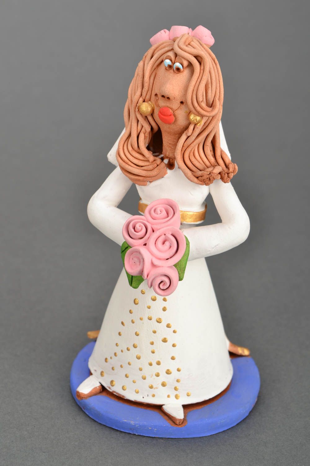 Designer ceramic statuette Bride photo 3