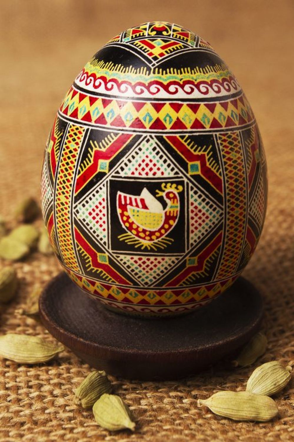 Painted Easter egg photo 1