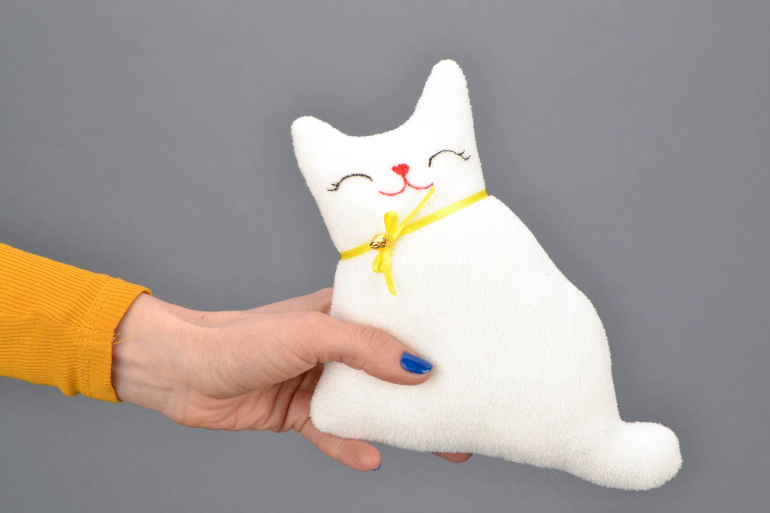 Soft fleece toy Dreaming Cat photo 2