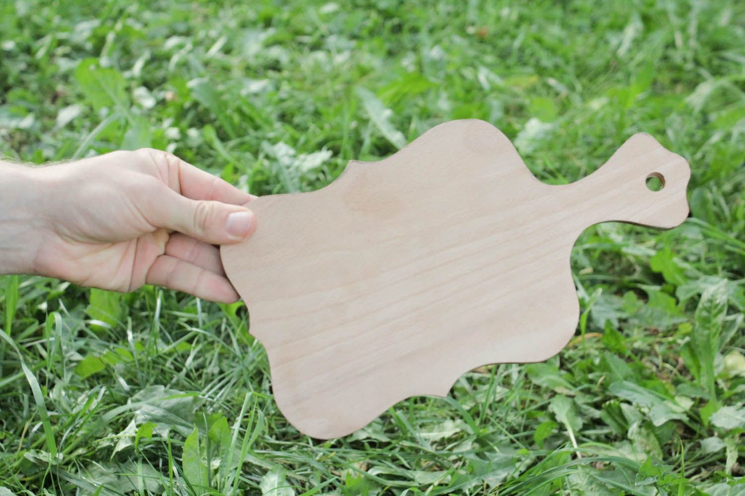Decorative wooden chopping board photo 3