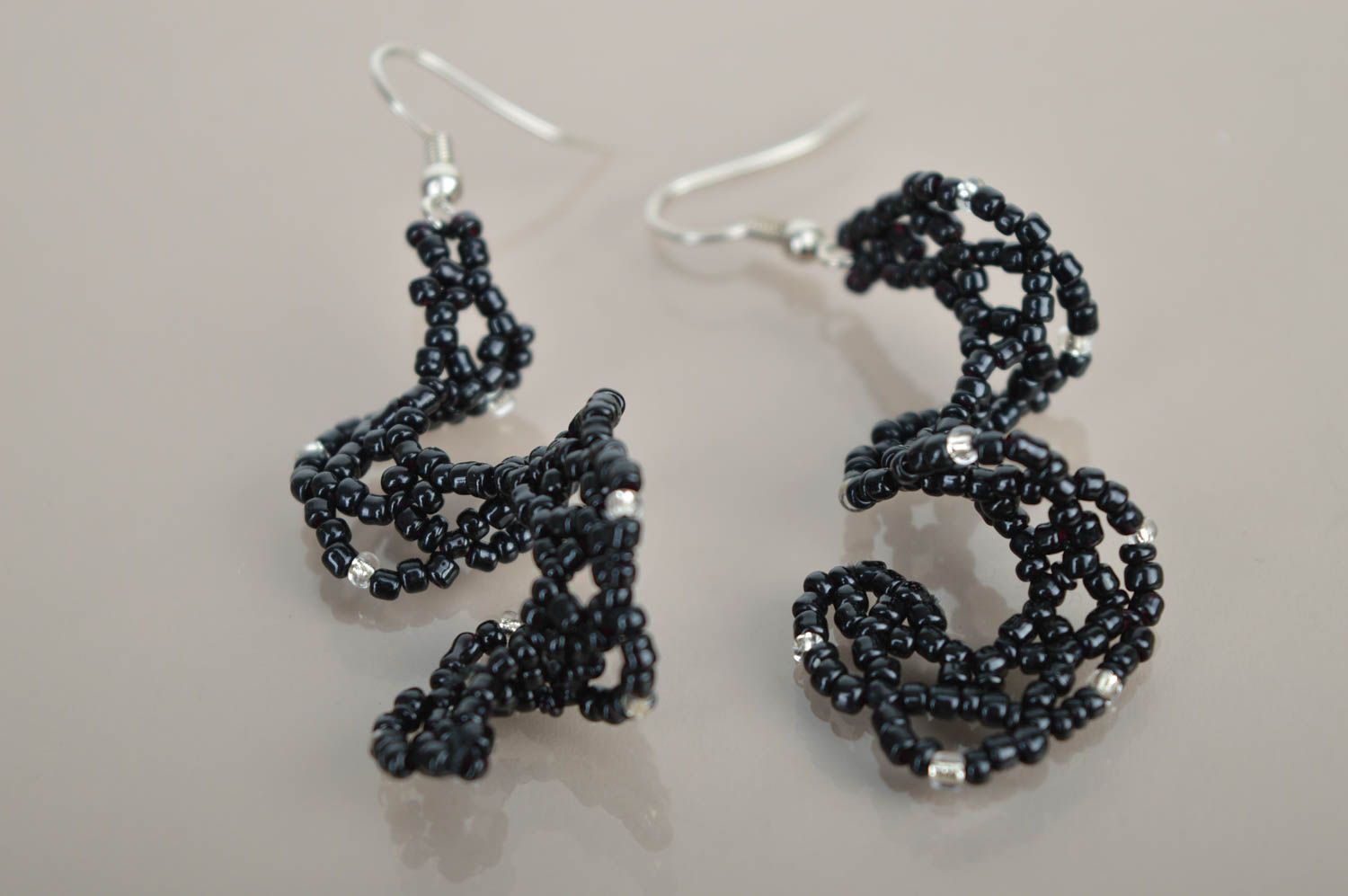 Juwelier Modeschmuck Handmade Ohrringe Geschenk für Frauen Designer Schmuck lang foto 2