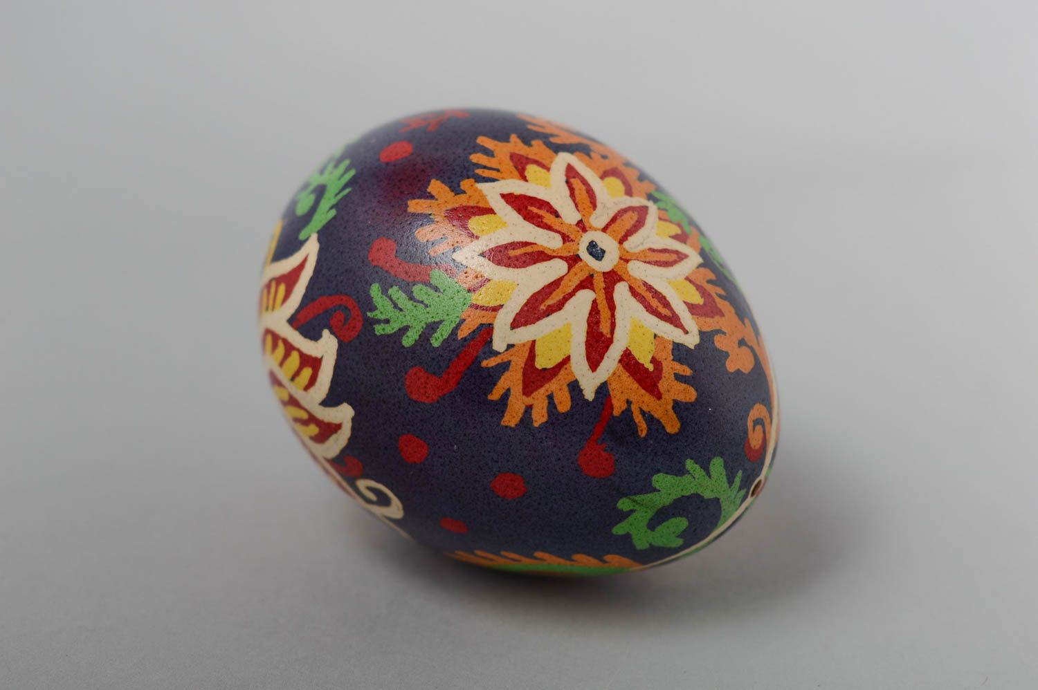 Huevo de Pascua hecho a mano ornamentado regalo original decoración para fiesta foto 2
