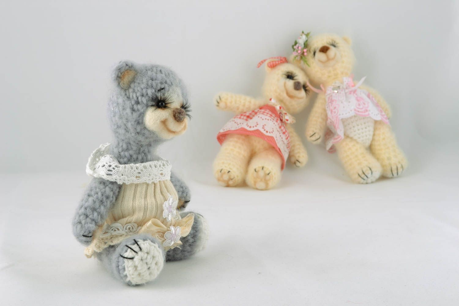 Soft crochet toy Bear Cub photo 5