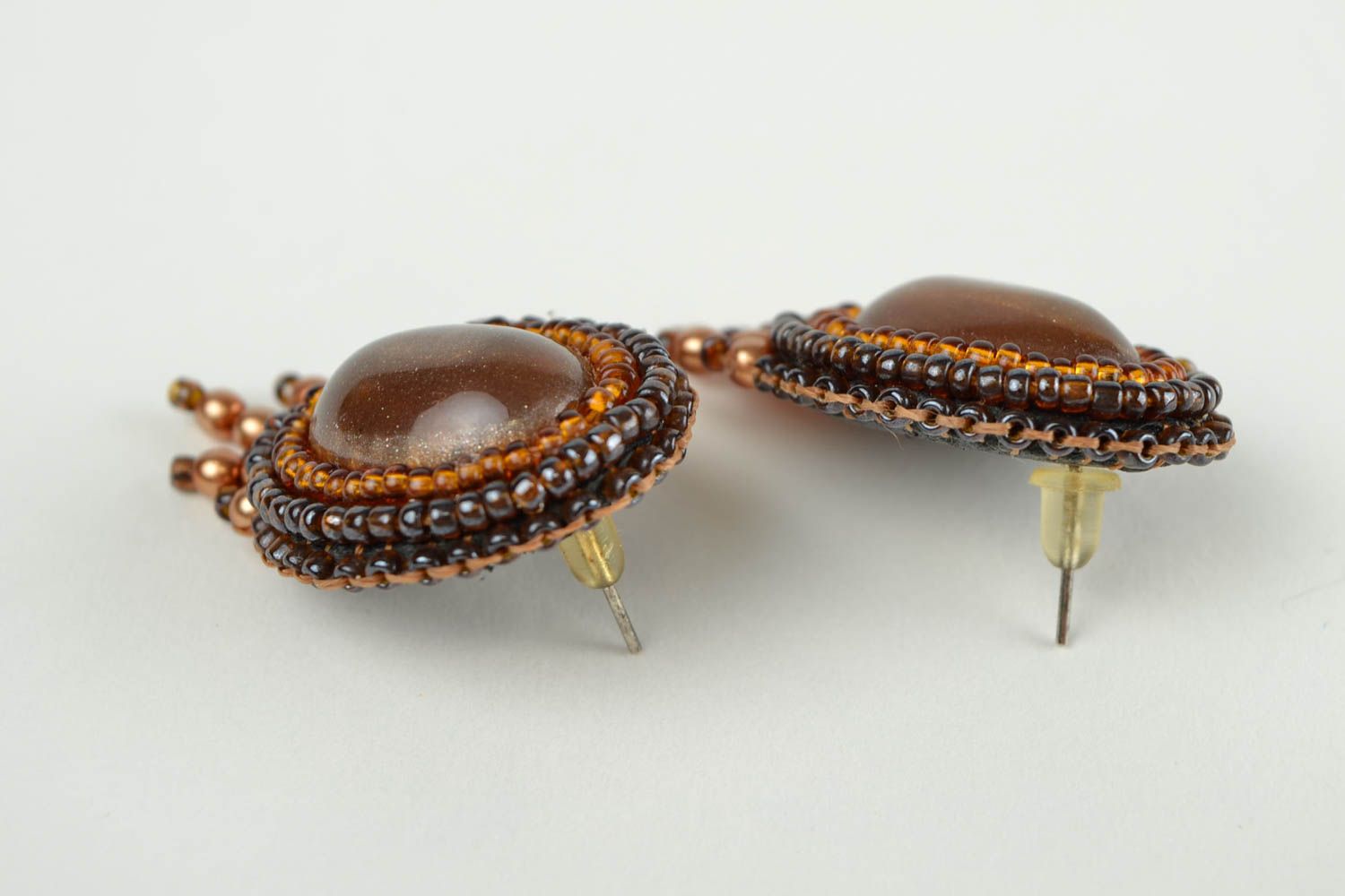 Handmade earrings beaded earrings design jewelry women fashion girl gifts  photo 5